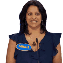laughing camille family feud canada chuckles thats funny