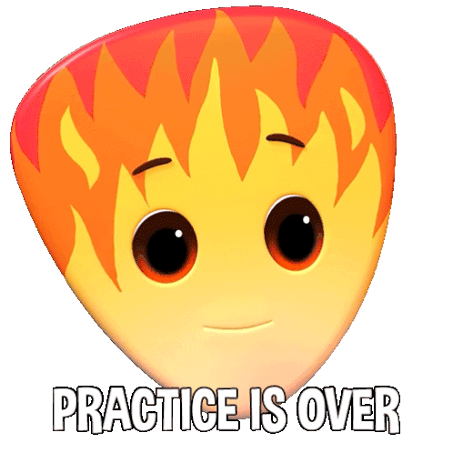 Practice Is Over Picky Sticker - Practice Is Over Picky Blippi Wonders - Educational Cartoons For Kids Stickers