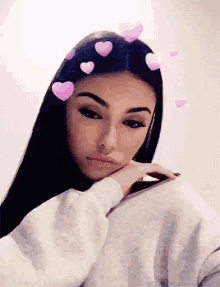 Madison Beer Heart GIF - Madison Beer Heart Stare GIFs