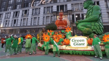 Waving Jolly Green Giant GIF - Waving Jolly Green Giant Flowers GIFs