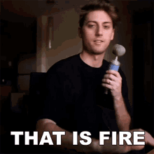 That Is Fire Jordan Orme GIF - That Is Fire Jordan Orme That Was Awesome GIFs