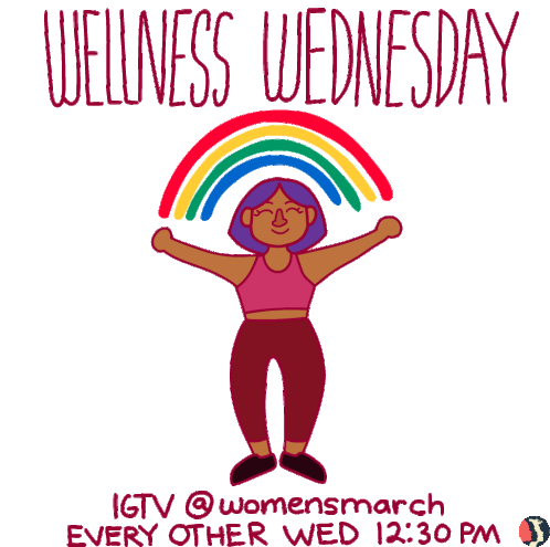 Wellness Wednesdays Fight The Funk Sticker - Wellness Wednesdays Fight The Funk Woman Stickers