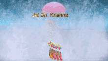 Jai Sh Krishna Snow GIF