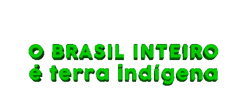 Brasil Terra Sticker - Brasil Terra Indigena Stickers