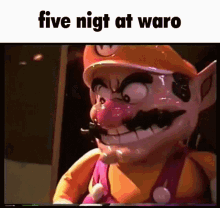 wario animatronic five nights at freddys fnaf tiny wario