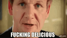 Gordon Ramsay Chef GIF - Gordon Ramsay Chef Its Delicious GIFs