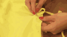 shirt sewing diy yellow knitting