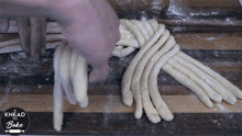 Shaping The Dough A Knead To Bake GIF