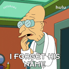 a cartoon character says i forget his name on hulu