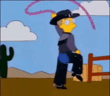 simpsons whip shaking