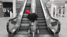     GIF - Deadpool Hero Stairs GIFs