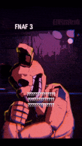 a screenshot of a video game with the title fnaf 3 on it
