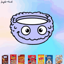 Cereal Club Fruity Pebbles GIF