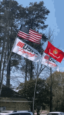 Usmc Usmc Racing GIF - Usmc Usmc Racing Flags GIFs