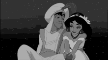 Relationship Goals GIF - Aladdin Jasmine Nudge GIFs