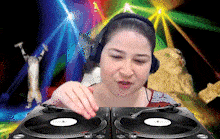 Olga Dj Chockchil GIF - Olga Dj Chockchil Olga Dj With Cats GIFs