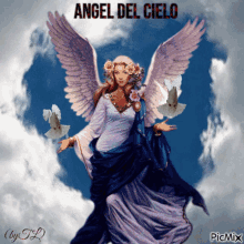 Angel Del Cielo Wings GIF - Angel Del Cielo Wings Birds GIFs