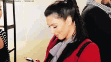 Kim Kardashian Cute GIF - Kim Kardashian Cute Blushing GIFs