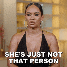 She'S Just Not That Person Evelyn Lozada GIF