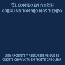 El Conteo En North Carolina Voto En North Carolina GIF