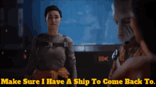 Star Wars Iden Versio GIF - Star Wars Iden Versio Make Sure I Have A Ship To Come Back To GIFs