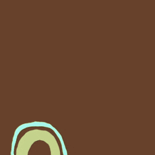 arabic writing on a brown background with circles in the background