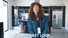 For My Next Look Curly GIF - For My Next Look Curly Holloween Costume GIFs