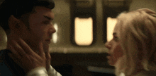 Kissing Spock GIF - Kissing Spock Nurse Christine Chapel GIFs