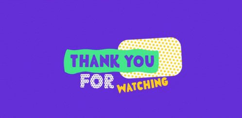 Thank You For Watching GIFs | Tenor