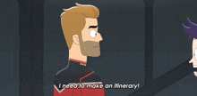 I Need To Make An Itinerary Ensign Boimler GIF - I Need To Make An Itinerary Ensign Boimler Commander Ransom GIFs