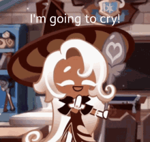 Cookie Run Latte Cookie GIF - Cookie Run Latte Cookie Im Going To Cry GIFs