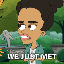 We Just Met Big Mouth GIF - We Just Met Big Mouth We Barely Know Each Other GIFs