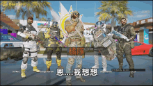 a screenshot of a video game with chinese characters