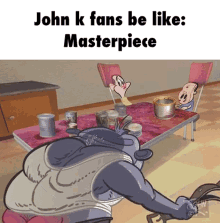 john k cans without labels shit animation john kricfalusi