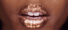 lipstick glitter glittery