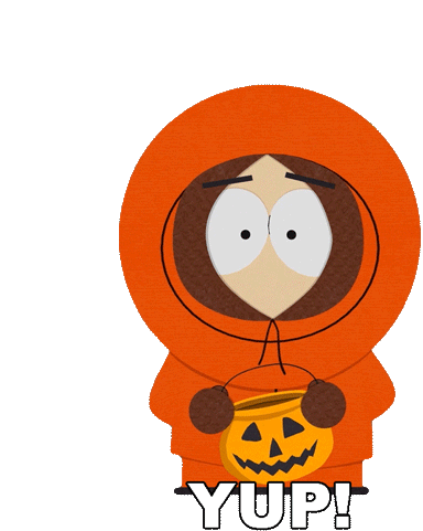Yup Kenny Mccormick Sticker - Yup Kenny Mccormick South Park Stickers