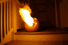 Outta Control GIF - Jack O Lantern Fire Crazy GIFs