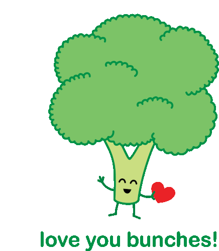 Green Broccoli Sticker