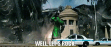 Transformers Crosshairs GIF - Transformers Crosshairs Well Lets Rock GIFs