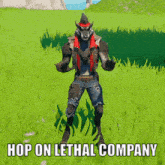 Hop On Lethal Company GIF - Hop On Lethal Company Fortnite GIFs