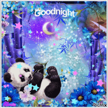 Good Night Panda GIF - Good Night Panda Eat GIFs