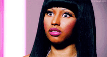 Nicki Minaj Nervous GIF - Nicki Minaj Nervous Afraid GIFs