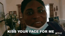 Kiss Your Face For Me Michelle GIF - Kiss Your Face For Me Michelle Imani GIFs