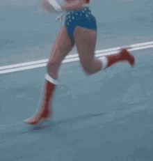 bionic woman running