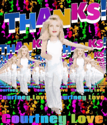 Courtney Love Thanks GIF - Courtney Love Thanks Thank You GIFs