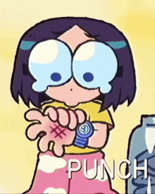 Punch Punch Forever Speedoru GIF