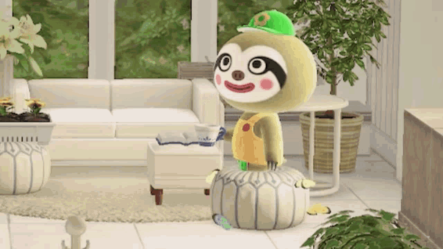 Animal Crossing New Horizons GIF - Animal Crossing New Horizons Leif -  Discover & Share GIFs