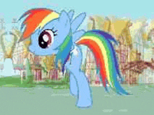 Mlp Rainbow Dash GIF - Mlp Rainbow Dash Biped GIFs