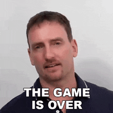 The Game Is Over Adam GIF - The Game Is Over Adam Engvid GIFs