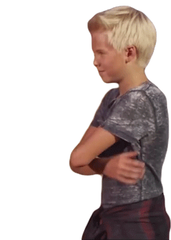 Arms Crossed Carson Lueders Sticker - Arms Crossed Carson Lueders Take Over Song Stickers